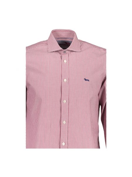 Camisa de algodón Harmont & Blaine violeta