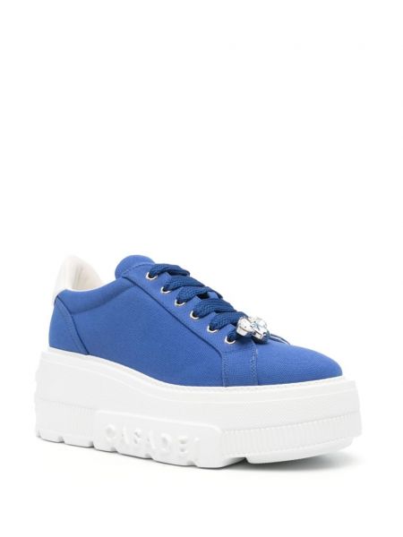 Sneakersy Casadei niebieskie