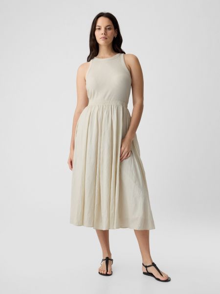 Μίντι φόρεμα από μουσελίνα Gap