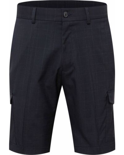 Pantaloni cargo cu buzunare Burton Menswear London albastru