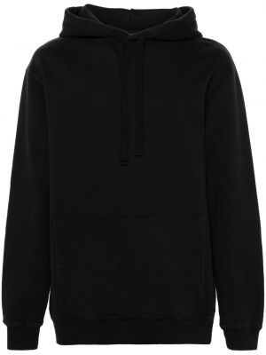 Pamučna hoodie s kapuljačom A-cold-wall* crna