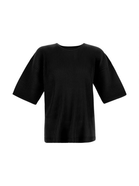 T-shirt Issey Miyake schwarz