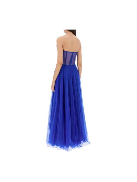 Vestido de noche de tul 19:13 Dresscode azul