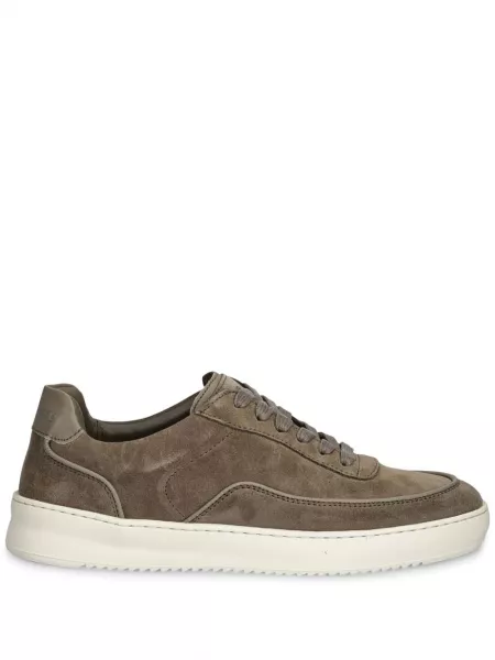 Læder sneakers Filling Pieces brun