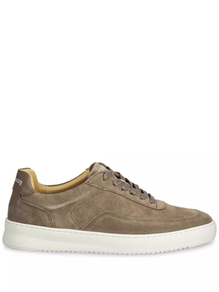 Læder sneakers Filling Pieces brun