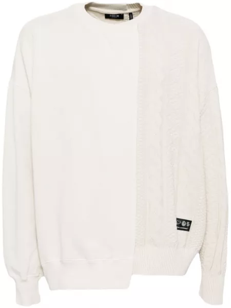 Asymmetrisk sweatshirt Five Cm hvid