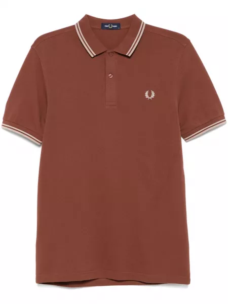 Pikeepaita Fred Perry ruskea