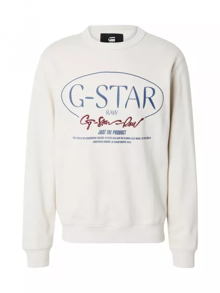 Sweatshirt med stjernemønster G-star blå