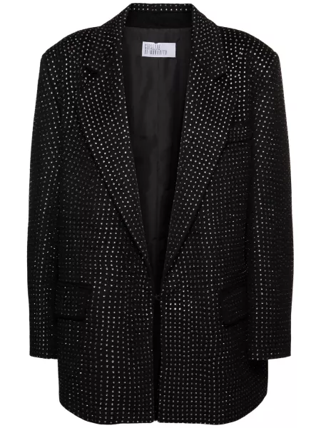 Ull blazer Giuseppe Di Morabito svart