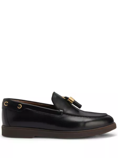 Læder loafers Giuseppe Zanotti sort