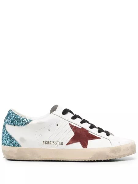 Klassiske sneakers med stjernemønster Golden Goose