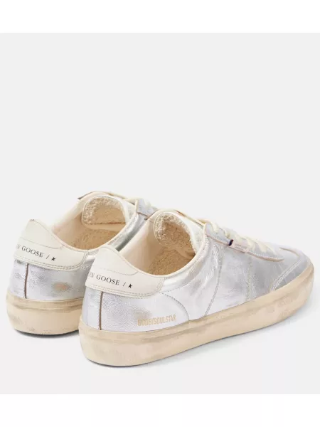 Yıldız desenli deri sneaker Golden Goose