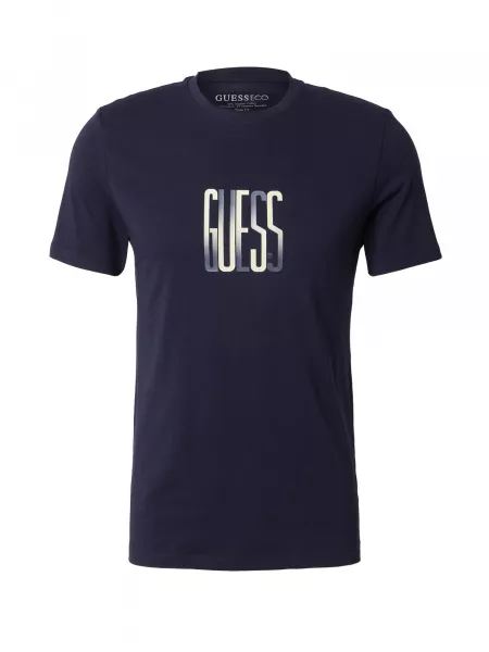 T-shirt Guess blå