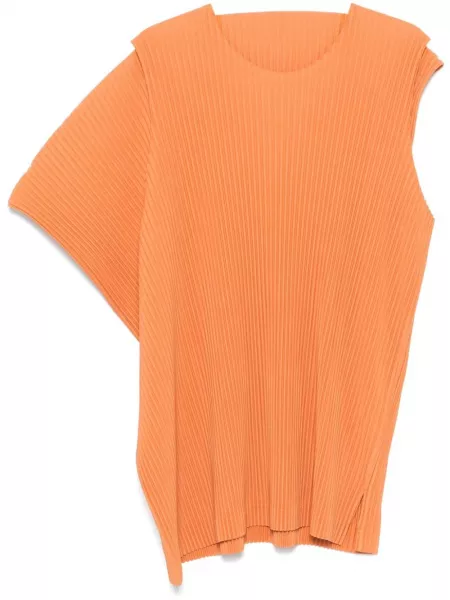 Draperet vest Homme Plissé Issey Miyake orange