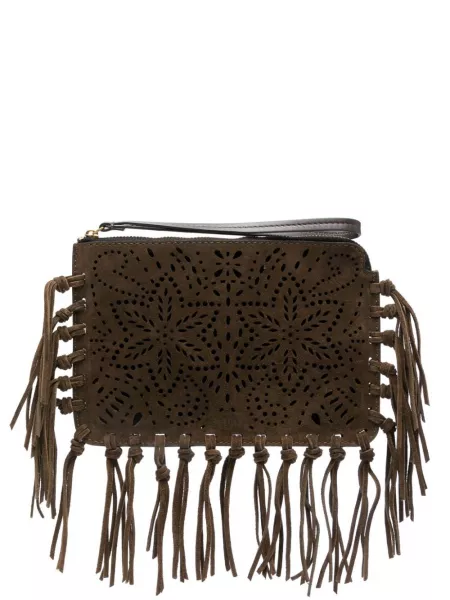 Clutch Isabel Marant brun