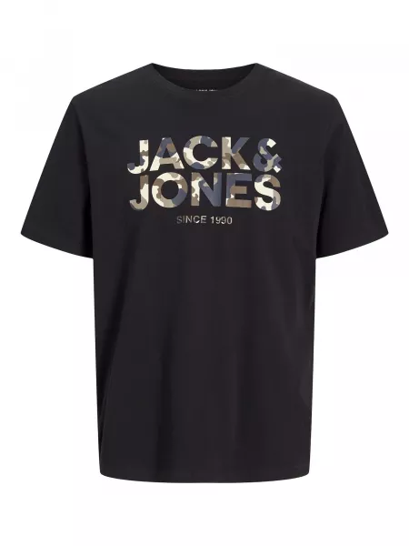 T-shirt Jack & Jones sort