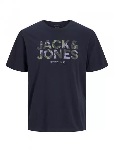 T-shirt Jack & Jones blå