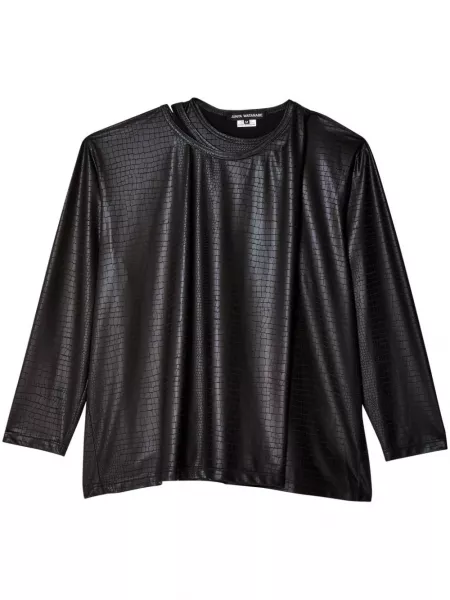 Asymmetrisk bluse Junya Watanabe sort