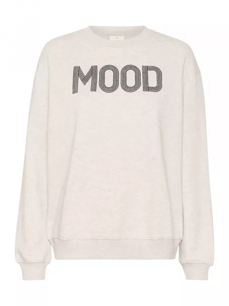 Meleret sweatshirt Kaffe