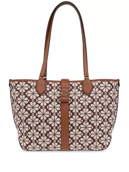 Jacquard kukka laukku Kate Spade punainen