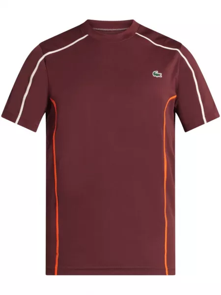 T-shirt Lacoste rød