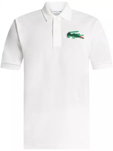 Poloshirt Lacoste hvid