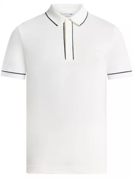 Poloshirt Lacoste hvid