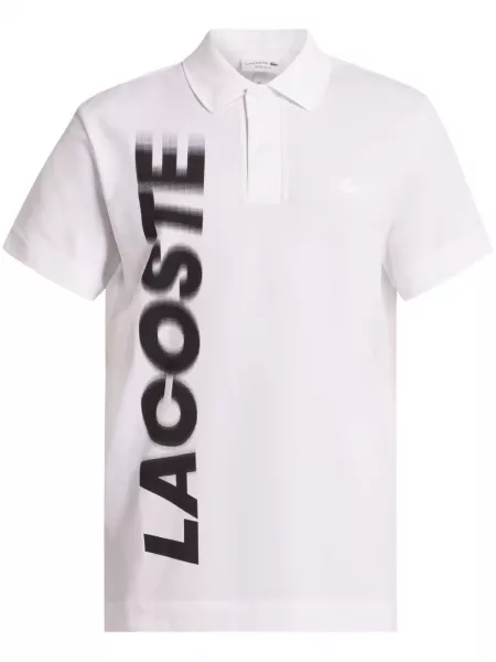 Poloshirt Lacoste hvid