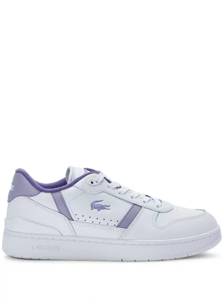 Sneakers med plateau Lacoste hvid