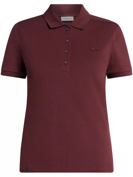 Poloshirt Lacoste rød