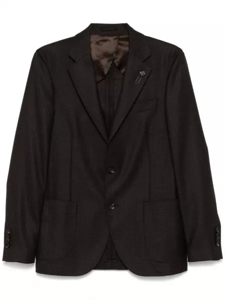 Ternet blazer Lardini brun