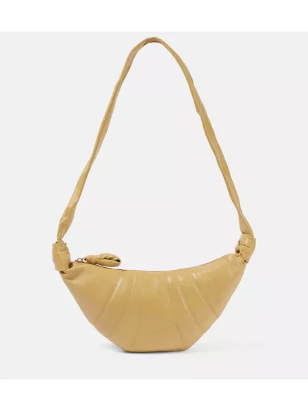 Læder mini taske Lemaire beige