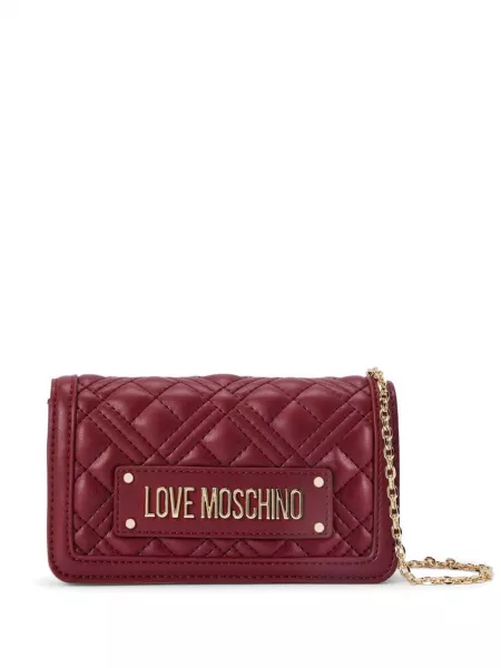 Clutch Love Moschino rød