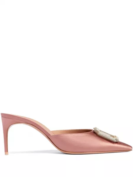 Satiiniset pistokkaat Malone Souliers pinkki