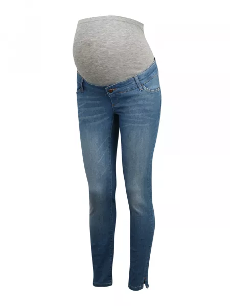 Jeans Mamalicious blå