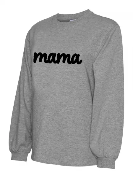 Meleret sweatshirt Mamalicious