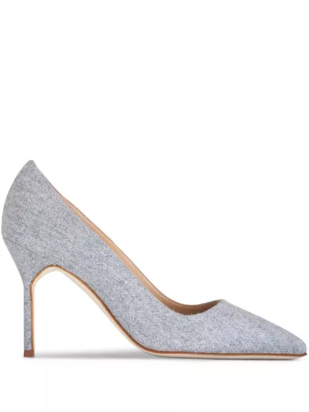 Pumps Manolo Blahnik grå