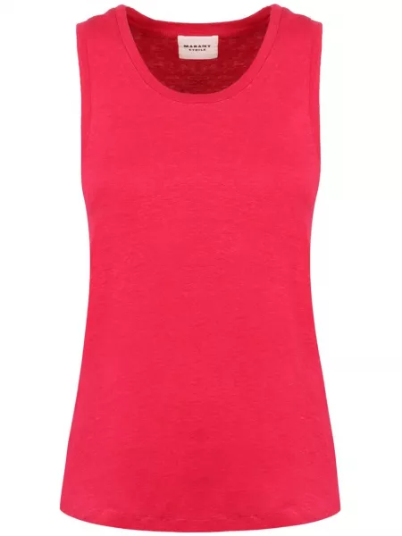 Pellava tank top Marant Etoile pinkki