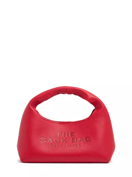 Skinn mini bag Marc Jacobs rød