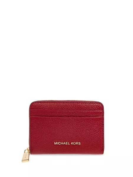 Nahka lompakko Michael Michael Kors punainen