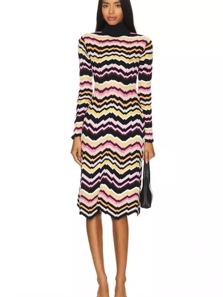 Midi elbise Missoni