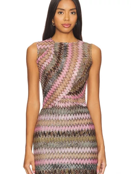 Atlet Missoni pembe