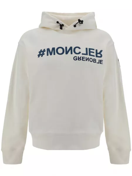 Sweatshirt i bomuld med print Moncler Grenoble