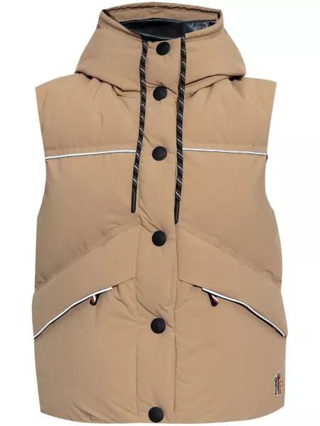 Vest med knapper med hætte Moncler Grenoble