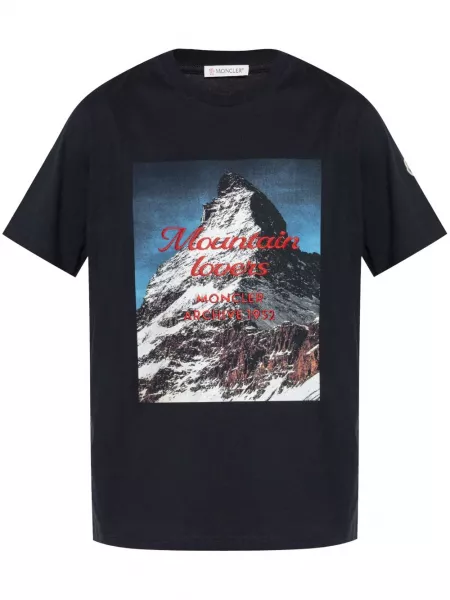 T-shirt Moncler blå