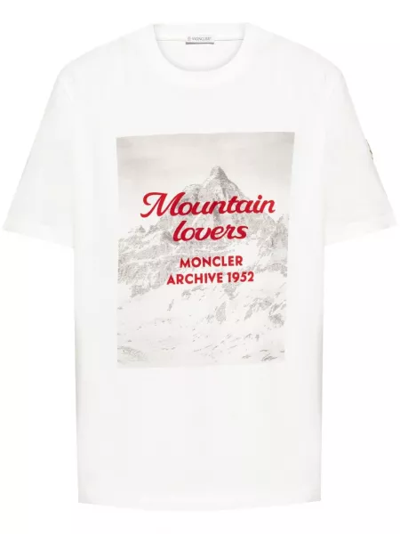 T-shirt Moncler hvid