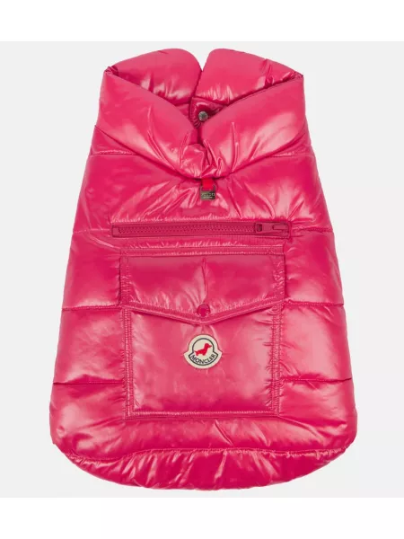 Päällystakki Moncler pinkki