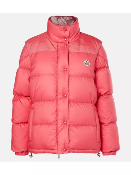 Untuvatakki Moncler pinkki