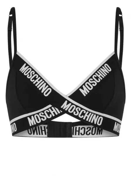 Kolmiorintaliivit Moschino musta