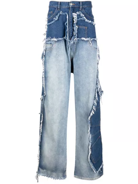 Asymmetriske jeans Natasha Zinko blå